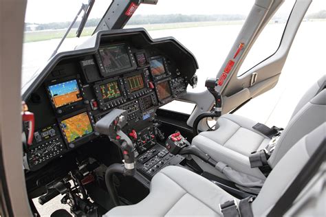 aw109 cockpit.